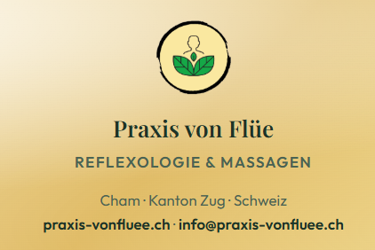 Markengrafik der Praxis von Flüe in Cham
